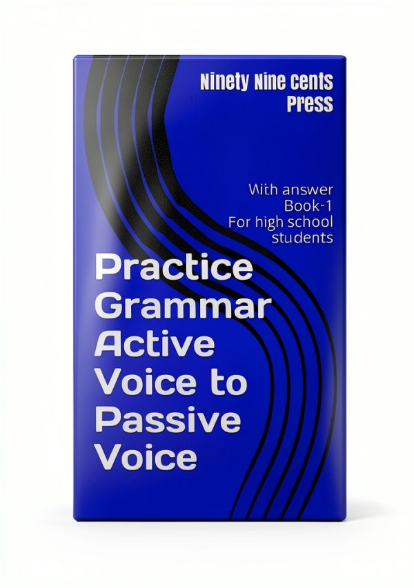 Active Voice to Passive Voice Exercise Book for High School – Kindle-0