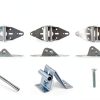 HOME MASTER HARDWARE Garage Door Hinge & Roller Tune Up Kit，Garage Door Hardware Kit for 8 x 7 Door-4