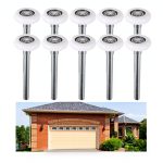 Garage Door Rollers Homaisson 10‑Piece Set 1.8″ Nylon Quiet Operation-0