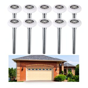 Garage Door Rollers Homaisson 10‑Piece Set 1.8″ Nylon Quiet Operation-0