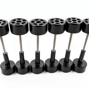 Garage Door Scratch Defender Hinge Protector Kit (6 Pack Rollers)-0