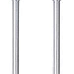Garage Door Rollers 2 Pcs HARFINGTON 2-Inch Nylon 7-Inch Stem White-0