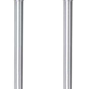 Garage Door Rollers 2 Pcs HARFINGTON 2-Inch Nylon 7-Inch Stem White-0