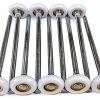 7 Inch Stem 6200ZZ Nylon Garage Door Roller – BB Supply, Pack of 10-0