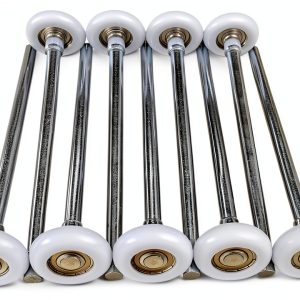 7 Inch Stem 6200ZZ Nylon Garage Door Roller – BB Supply, Pack of 10-0