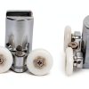 Stainless Steel Shower Door Wheels 23mm Shower Door Rollers (2top +2bottom)-3