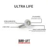 DURA-LIFT Ultra-Life 2" Reinforced 6200Z Bearing Nylon Garage Door Roller and 4" Stem (10 Pack)-1
