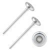 Garage Door Rollers SetSpark 2-Pack 4" Stem 10‑Ball Steel for 2" Track-0