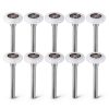 Garage Door Rollers Homaisson 10‑Piece Set 1.8″ Nylon Quiet Operation-4