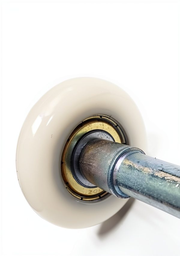 DURA-LIFT Ultra-Life 2" Reinforced 6200Z Bearing Nylon Garage Door Roller and 4" Stem (10 Pack)-3