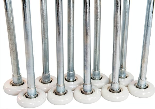 7 Inch Stem 6200ZZ Nylon Garage Door Roller – BB Supply, Pack of 10-1