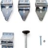 HOME MASTER HARDWARE Garage Door Hinge & Roller Tune Up Kit，Garage Door Hardware Kit for 8 x 7 Door-1
