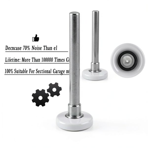 Surpass Garage Door Hardware Kit Roller/Hinge/Top Bracket/Wire Rope (for 16'x7' and 18'x7' Height Double Garage Doors)-3