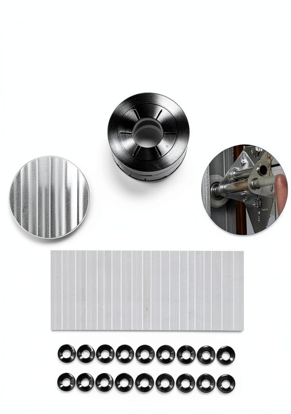 80mm Garage Door Hinge Quiet Roller Sleeves GTPARTS 20pcs-1