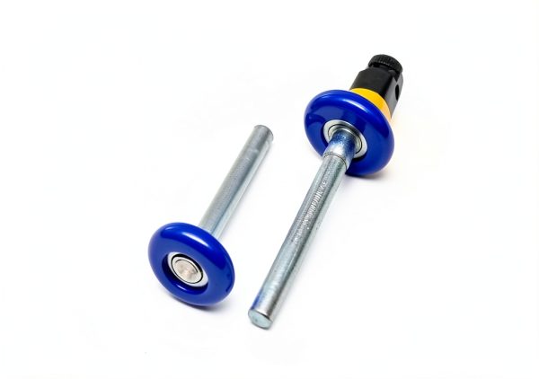 Garage Door Roller LANIAKEA 16PCS Nylon 4.6" 2" Blue Wheels-6