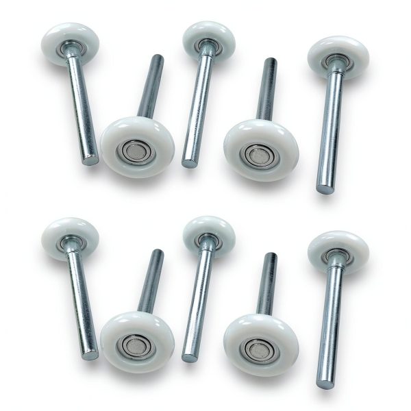 Garage Door Rollers BC Precision 10-Pack Nylon Quiet 2" Rollers-0