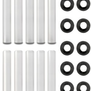 Garage Door Hinges DGBRSM Silent Roller Sleeve & Nut Kit 10pcs-0