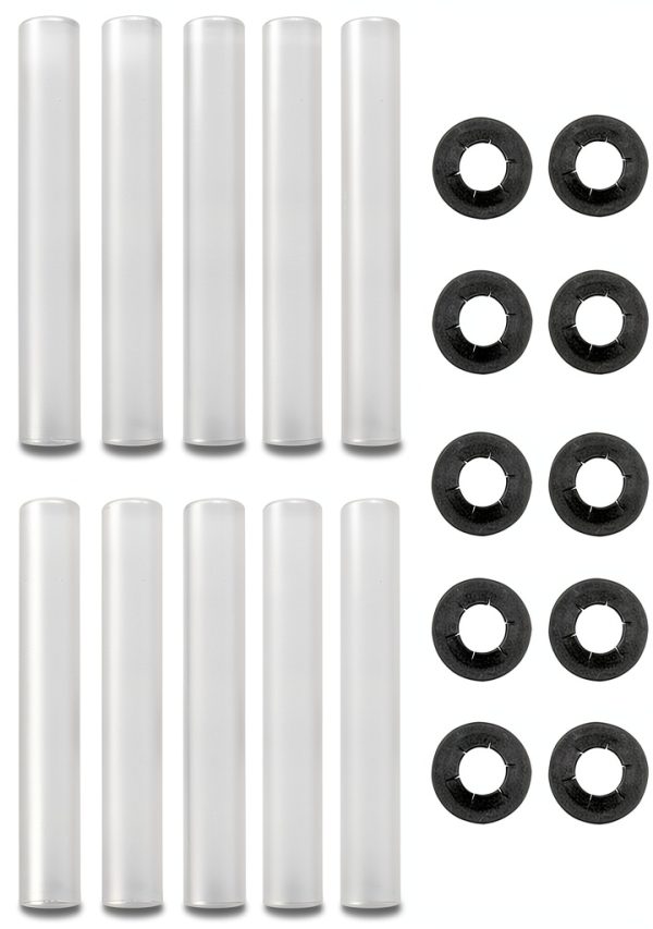 Garage Door Hinges DGBRSM Silent Roller Sleeve & Nut Kit 10pcs-0