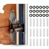 Garage Door Hinge Quiet Roller Sleeves Skrfren 20 Set 11mm ID-4
