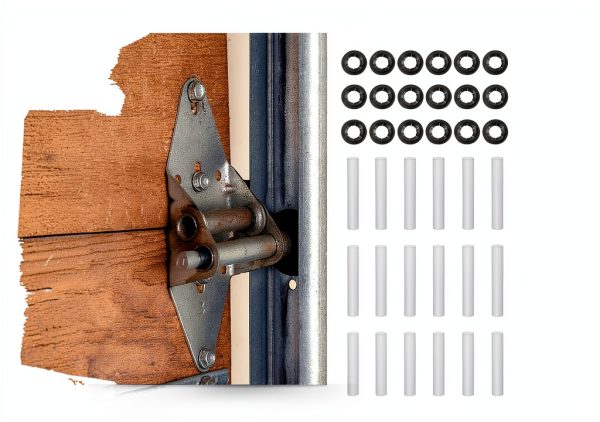 Garage Door Hinge Quiet Roller Sleeves Skrfren 20 Set 11mm ID-4
