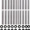 Garage Door Hinge Silent Roller Kit XDDPRO 48pcs 80mm Plastic Sleeves-0
