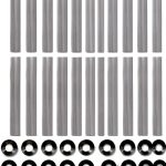 Garage Door Hinge Silent Roller Kit XDDPRO 48pcs 80mm Plastic Sleeves-0