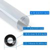 Garage Door Hinge Silent Roller Kit XDDPRO 48pcs 80mm Plastic Sleeves-1