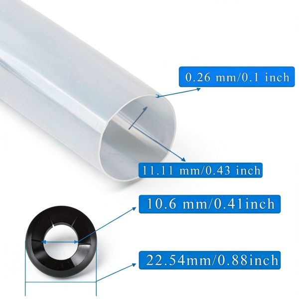 Garage Door Hinge Silent Roller Kit XDDPRO 48pcs 80mm Plastic Sleeves-1