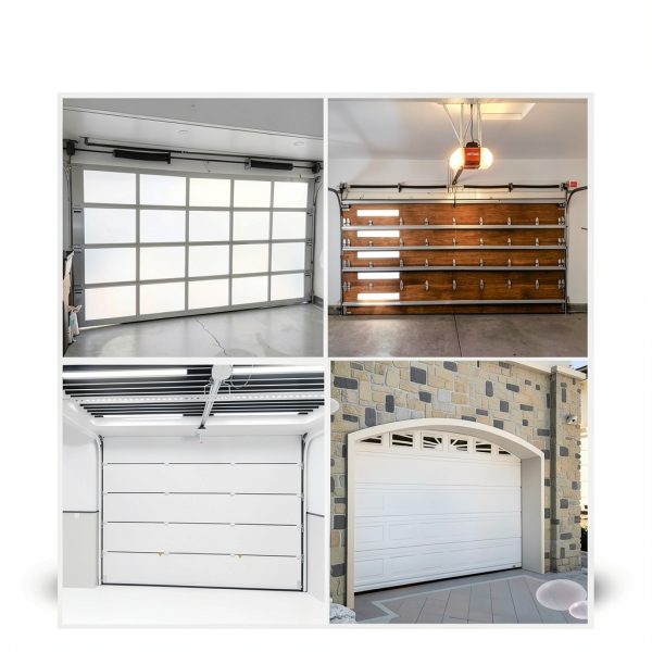 Garage Door Hinge Quiet Roller Sleeves ANP PUAUTO 22pcs White Rollers-6