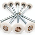 Garage Door Roller ZhenT 10Pack Quiet White Nylon 2" 13-Ball-0