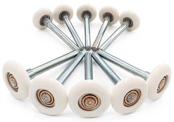 Garage Door Roller ZhenT 10Pack Quiet White Nylon 2" 13-Ball-0