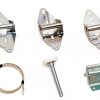 Surpass Garage Door Hardware Kit Roller/Hinge/Top Bracket/Wire Rope (for 16'x7' and 18'x7' Height Double Garage Doors)-1